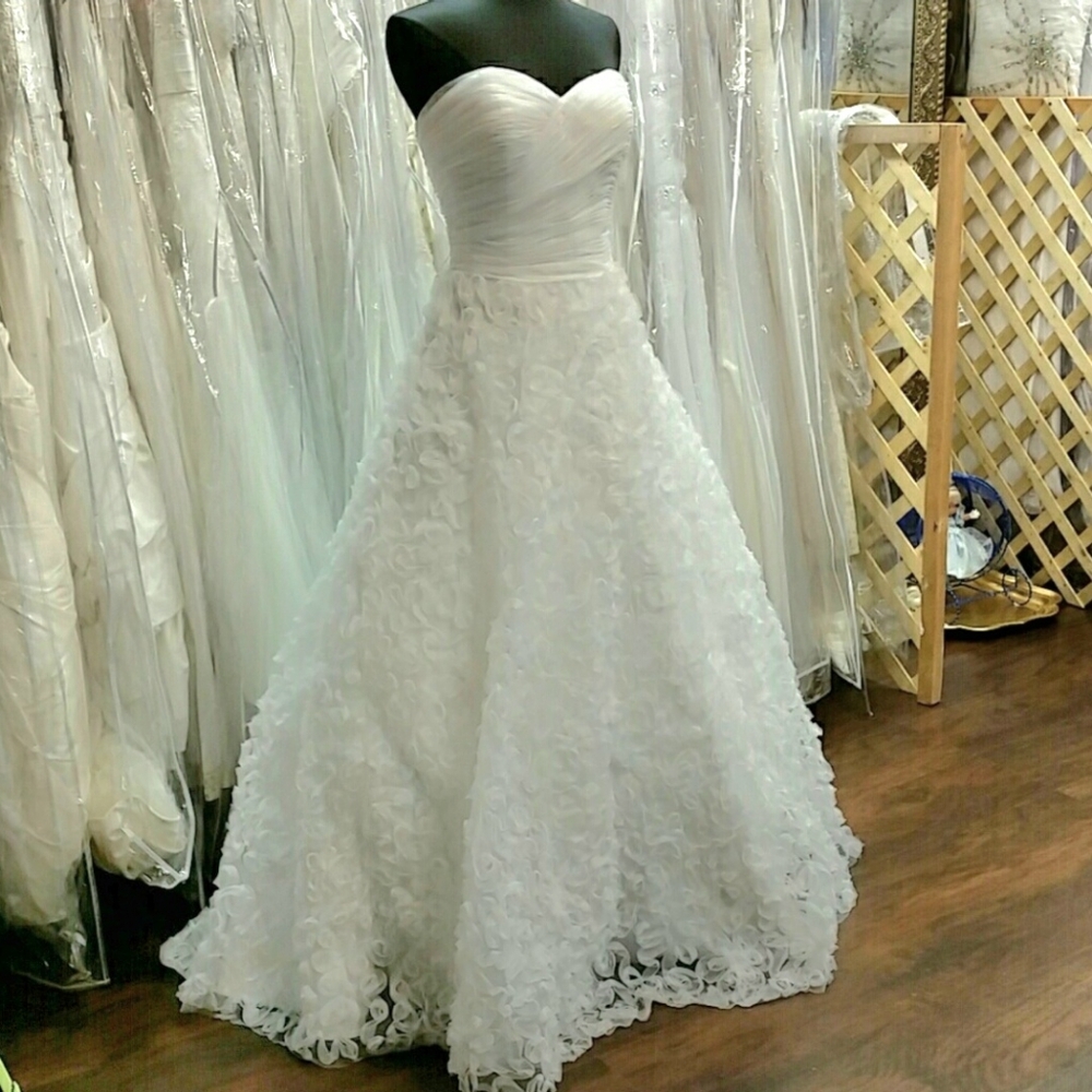 Sweetheart Romantic Floral Ballgown